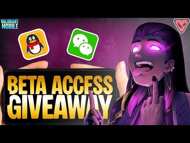 LIVE: Valorant Mobile Beta Gameplay + Invite Access Giveaway | !points