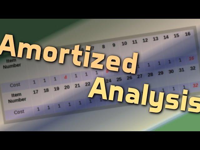 Amortized Analysis