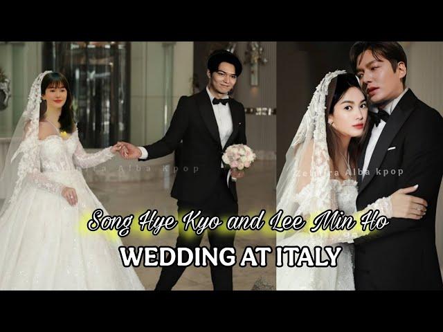 LEE MIN HO AND SONG HYE KYO WEDDING 2024 AT ITALY !