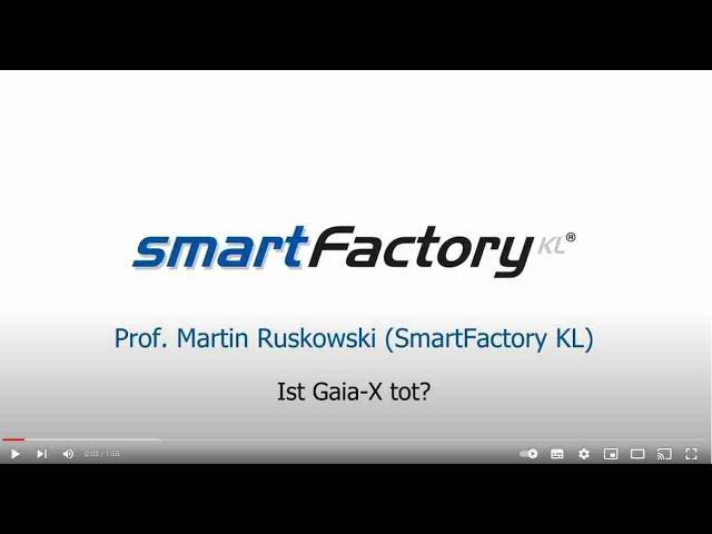 "Ist Gaia-X tot?" Prof. Martin Ruskowski