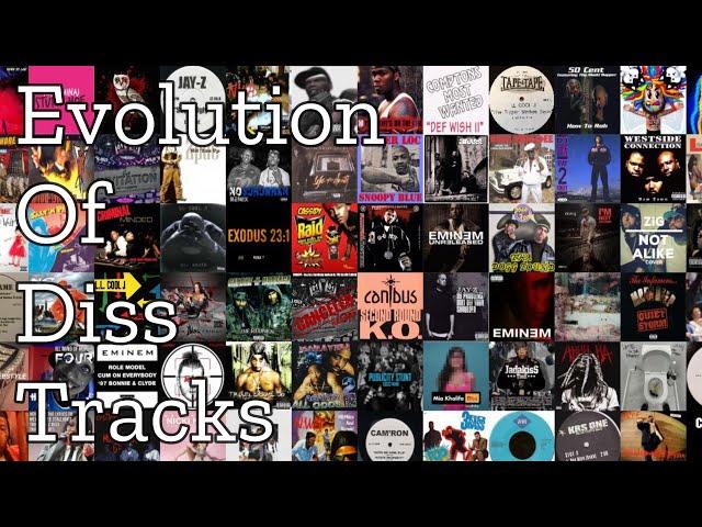 Evolution Of Diss Tracks (1984 - 2023)