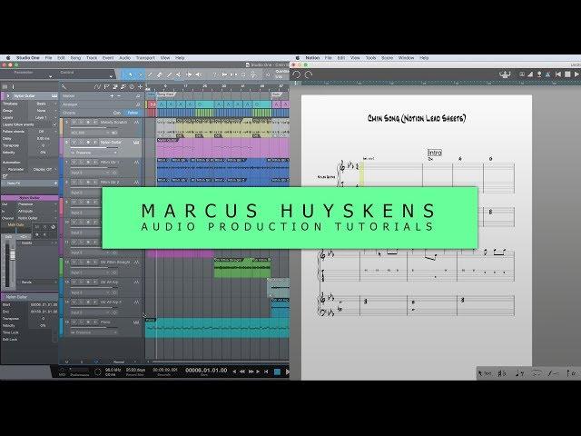 How to Create Lead Sheets in Minutes - Using Studio One with Notion