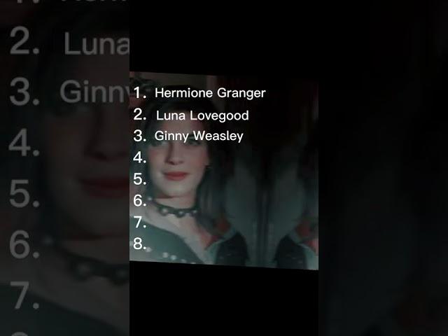 I rated the girls of Harry Potter || #harrypotter #dracomalfoy #drapple #harrypotteredit #tomfelton