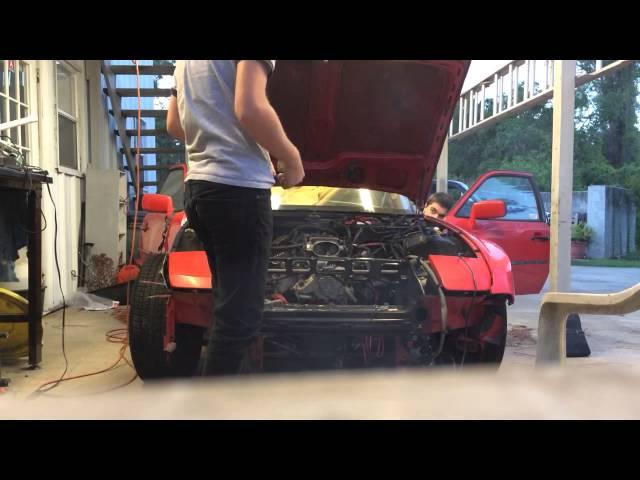 1985 Porsche 944 LT1 Swap First Start