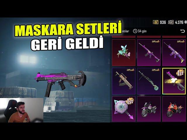 4000 UC YE HERŞEYİ ÇIKARDIM MASKARA SETİ M416 GERİ GELDİ !! PUBG MOBİLE