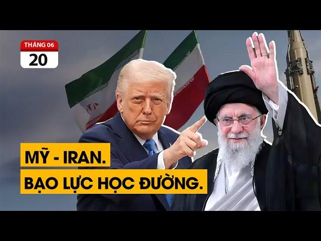 Mỹ đe dọa Iran và câu chuyện bạo lực học đường.
