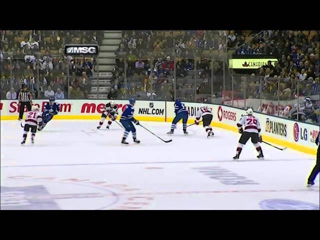 Martin Brodeur Save on Phil Kessel - 12-6-2011