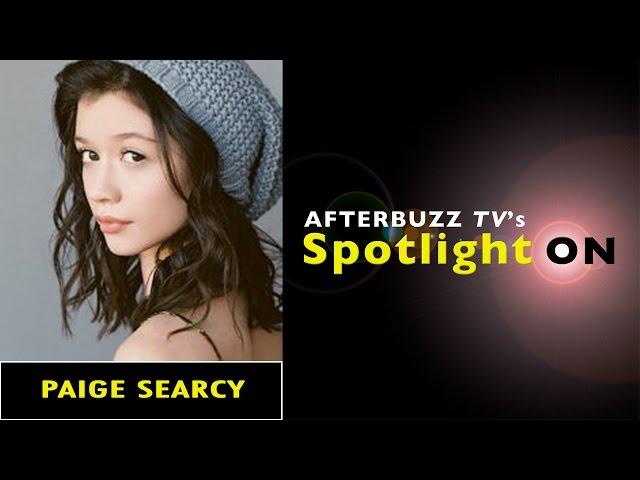 Paige Searcy Interview | AfterBuzz TV's Spotlight On