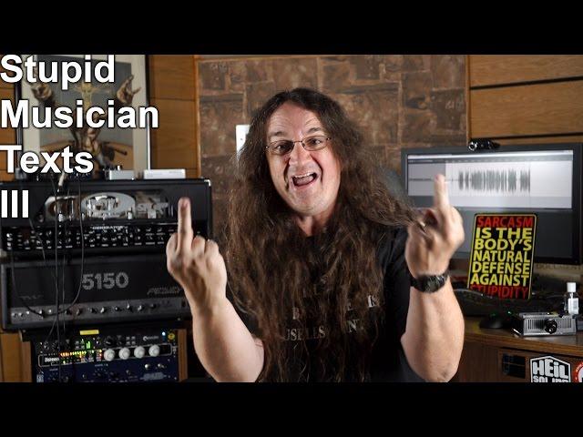 Stupid Texts from Musicians to Engineers III | SpectreSoundStudios