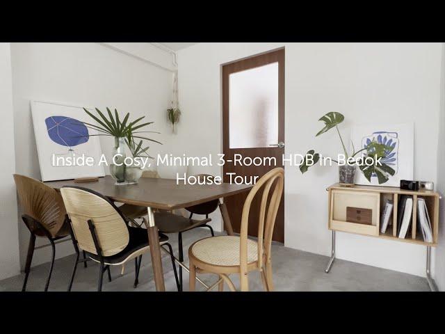 House Tour: Minimal Resale 3-Room HDB In Bedok