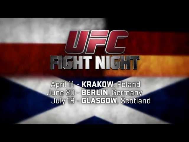 Announcement: UFC in Europe 2015