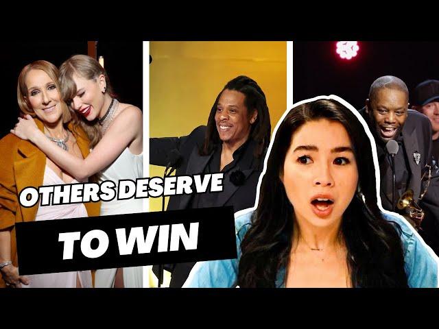 Caroline Kwan Reacts to The 2024 Grammy's Best Moments