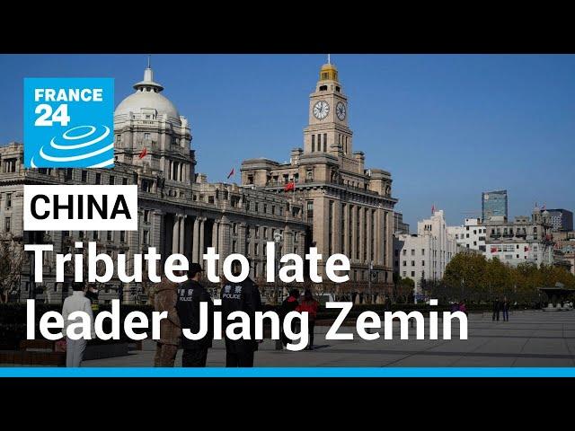 China comes to standstill in tribute to late leader Jiang Zemin • FRANCE 24 English