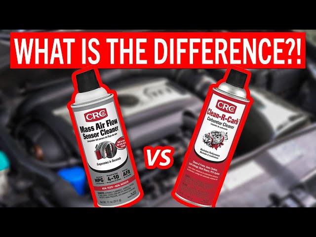 Carburetor Cleaner vs. Mass Air Flow Cleaner | What's the Difference?