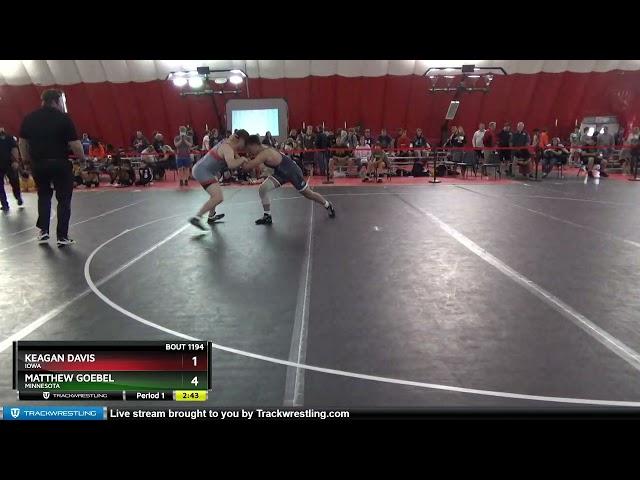 Junior Boys 195 Keagan Davis Iowa Vs Matthew Goebel Minnesota