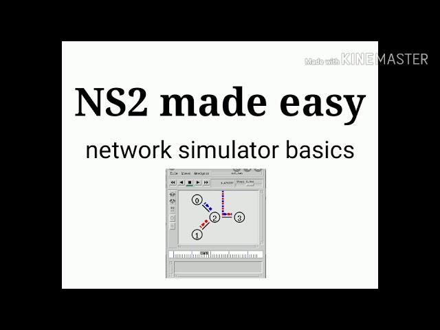 NS2 made easy ( part1)|| INTRODUCTION TO NS2 (basics )||network simulator|| 5th sem CSE/ISE  VTU