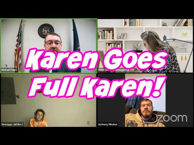 Wild Court Moments #269 Karen Full Freak-out In Court!