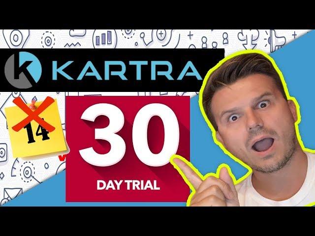 Kartra Trial : How to get Kartra 30 Day Trial vs only 14 Day $1 Trial (FREE HACK)