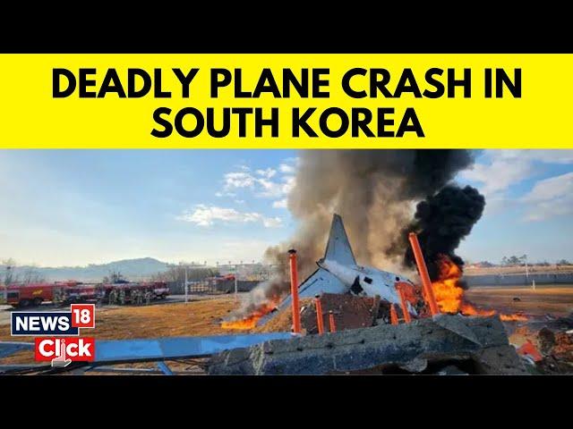 Many People Dead After Plane Carrying 181 Passengers Crashes | South Korea Plane Crash | N18G