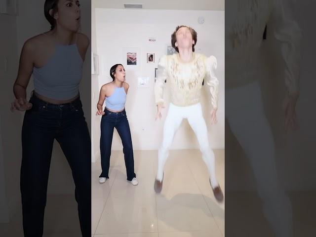 Cómo vestirse de ballet en 5 segundos! #shorts #tiktok #trend #edits #funny #dance #ballet