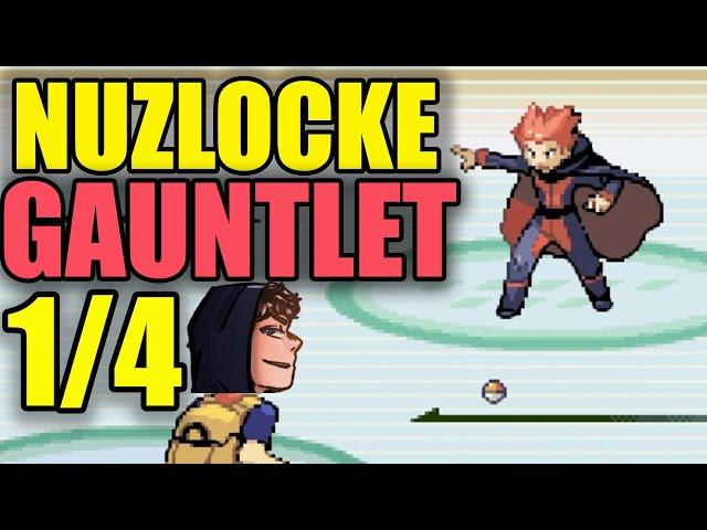 THE ULTIMATE NUZLOCKE GAUNTLET: Fire Red Omega [1/4 Games in a Row]