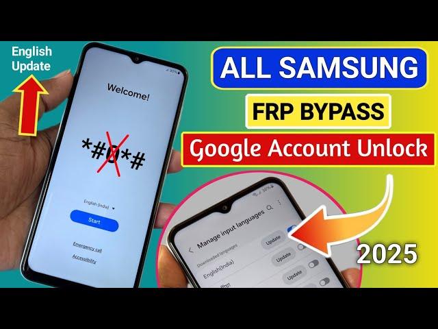 New Method - All Samsung Frp Bypass 2025 Android 11-12-13-14 || No Code *#0*# - No Need TalkBack