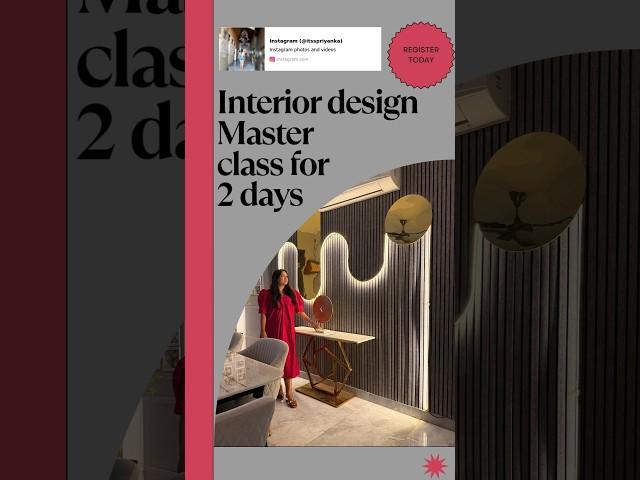 MASTER CLASS FOR 2 DAYS. HURRY UP#youtube #homedecor #home #youtubers #interiordesign #homemadedecor