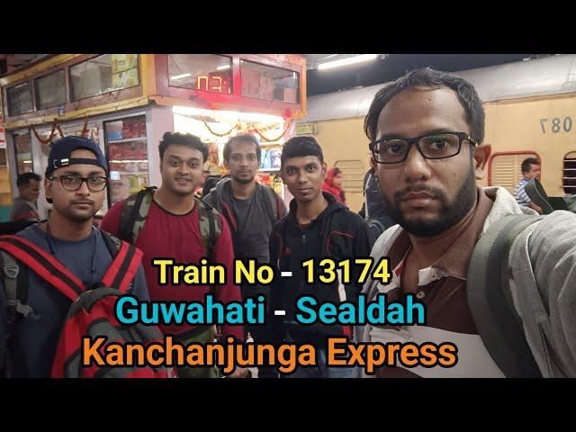 Ride Along on the Scenic 13174 KANCHANJUNGA EXPRESS | Guwahati to Sealdah Journey!