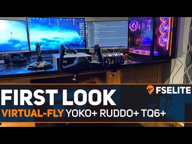 Virtual-Fly YOKO+ RUDDO+ TQ6+: The FSElite First Look