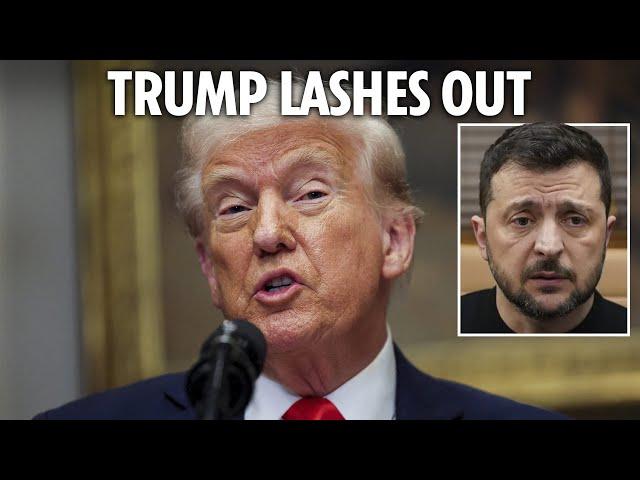 Trump's blistering new attack on Zelensky after teasing ‘big’ Congress speech