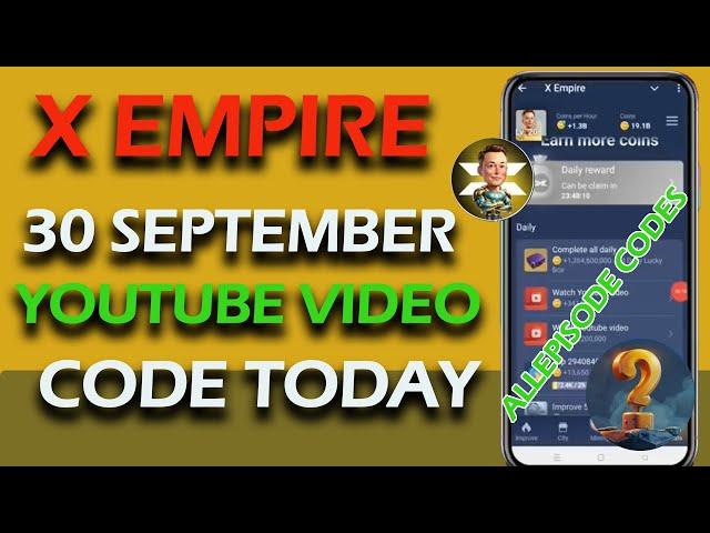 Rebus of the day musk empire 30 September | X Empire Rebus of the day today 30 September | Riddle