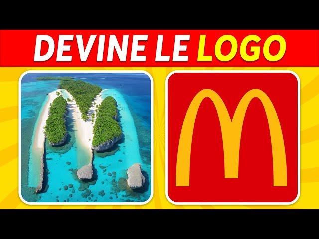 Devine le LOGO caché par l'ILLUSION  35 Niveaux | Quiz de Logos