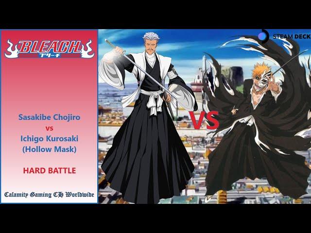 Bleach Mugen - Ichigo Kurosaki (Hollow Mask) vs Chōjirō Sasakibe | GTX 750 Ti, Steam Deck