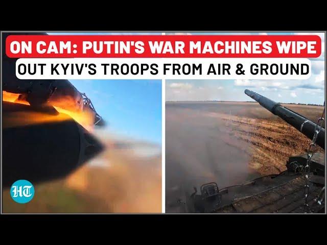 Russia Ka-52, Su-25 In Action As 280 Ukrainian Men Wiped Out In Kursk; Kyiv Unleashes Vampire Drones