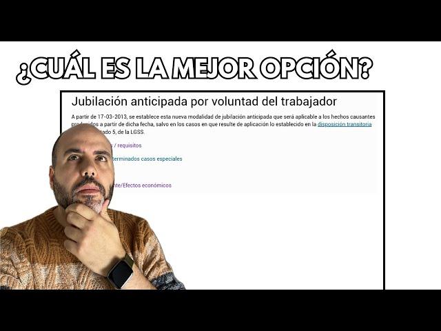 JUBILACIÓN ANTICIPADA o Subsidio +52 Años ¿Cuál es la MEJOR OPCIÓN para Cobrar MÁS PENSIÓN?