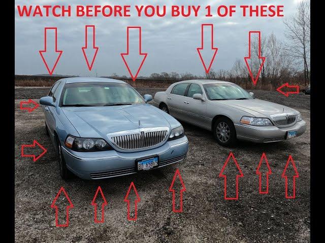 Lincoln Town Car Guy Presents: Watch This BEFORE Buying Lincoln Town Car / Mercury / Ford Platform