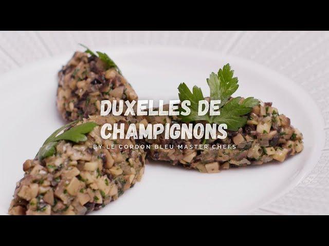 Duxelles de Champignons Recipe (Mushrooms Duxelles)