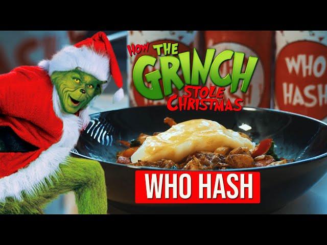 HOW THE GRINCH STOLE CHRISTMAS: Who Hash recipe || The Breakfast Club series  eat the movies