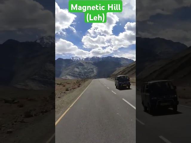 Magnetic Hill Leh, Ladakh, India!! #shorts #ytstudio #youtube #trending #travel #explore #ladakh