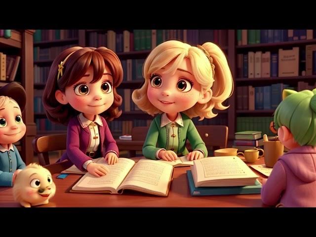 The Magical Library Adventure | World of ToonSeries | English Story