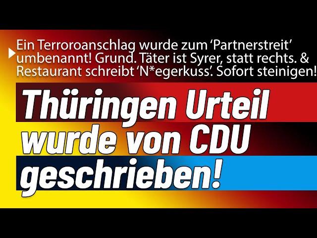 Thüringen Urteil wurde vollständig von CDU verfasst. Was trieben die Richter den ganzen Tag lang?