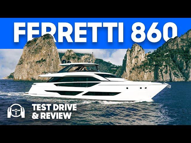 Cinema Room or Extra Cabin? | Ferretti 860 Test Drive, Tour & Review | YachtBuyer