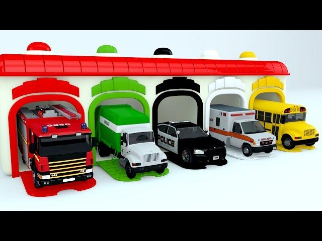 Colors for Children | Street Vehicles for Kids