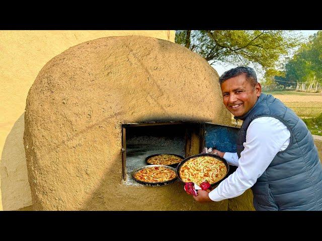 This Is How Real Stone Kiln Work is Made | Pizza Oven | How is the oven made | Village Food Secrets