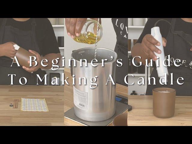 Easy DIY Candle Making Tutorial for Beginners || Step-By-Step Guide || GIVEAWAY OVER