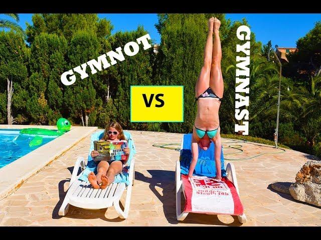 Gymnots VS Gymnasts on Vacation