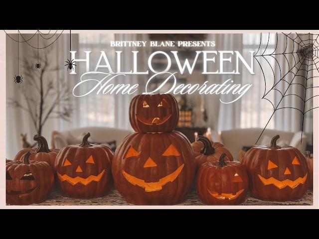 HALLOWEEN DECORATE WITH ME 2024 // HALLOWEEN DECORATION IDEAS // SPOOKY AND NOSTALGIC DECOR