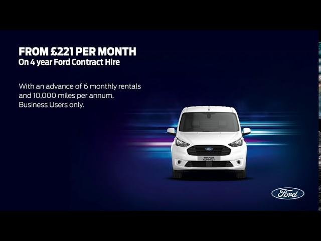 Ford Transit Connect with Ford Lease for Business Users