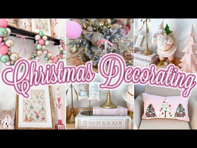  PINK CHRISTMAS DECORATING IDEAS   Pinkmas Christmas Decor + Decorating The Christmas Tree