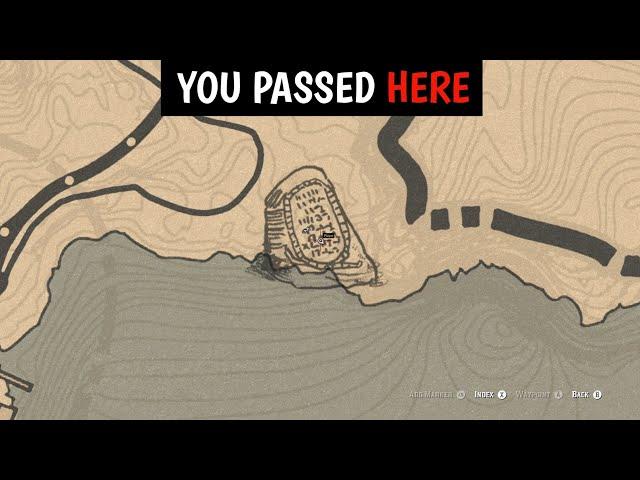 You have passed here 1000 times but never noticed these | RDR2